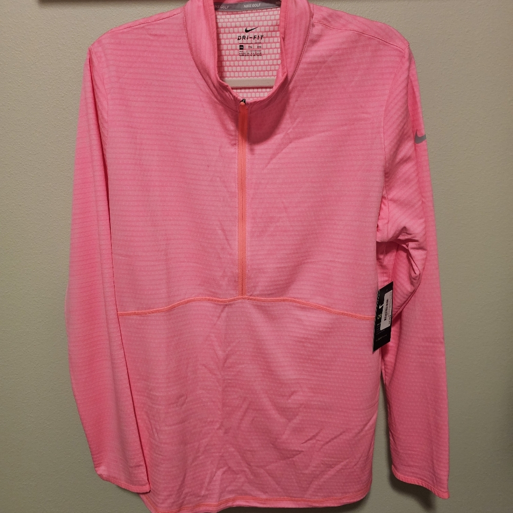 Nike Pink Dri-FIT Pullover